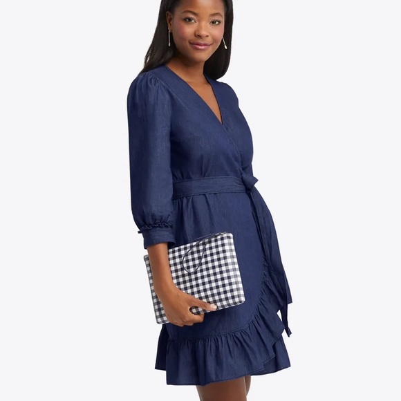 Draper James wrap dress size 6 - Picture 2 of 12